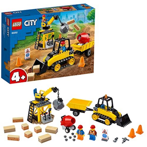 LEGO 60252 City Bagger auf der Baustelle